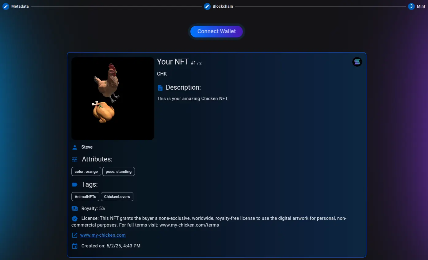 NFT preview
